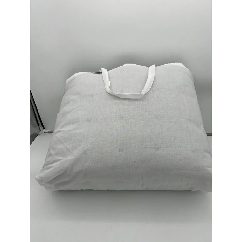 Anthropologie Velvet Emery Quilt King Size Embroidered Silver